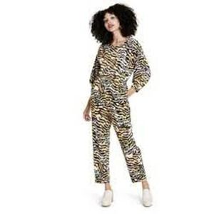 Rachel Comey x Target Jumpsuit Tiger Print size 8